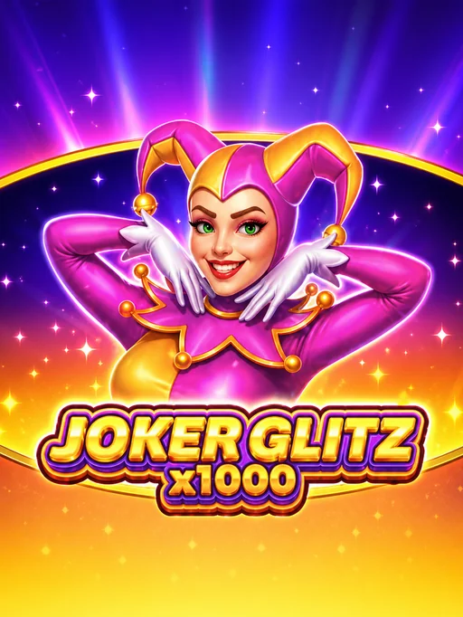 Capa do slot Joker Glitz x1000 em destaque na 6BET