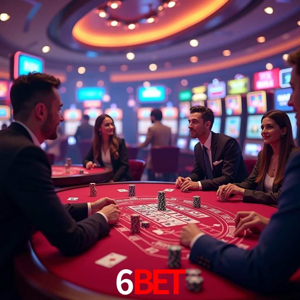 Mesa de Blackjack 6BET